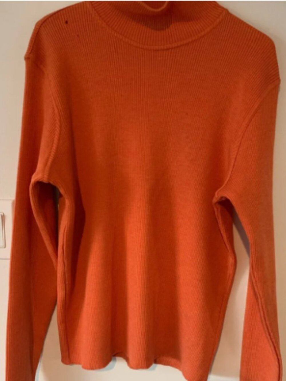 Vintage Gucci Orange Turtleneck Sweater Mens